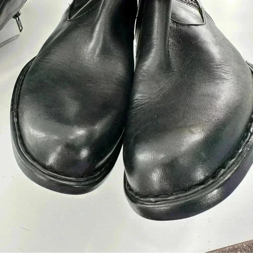 Born womens over the knee boots size 7.5 38.5 black leather Insulated